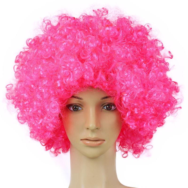 Joker Wig With Colorful Explosion Hair For Childrens Festival Costume Accessory