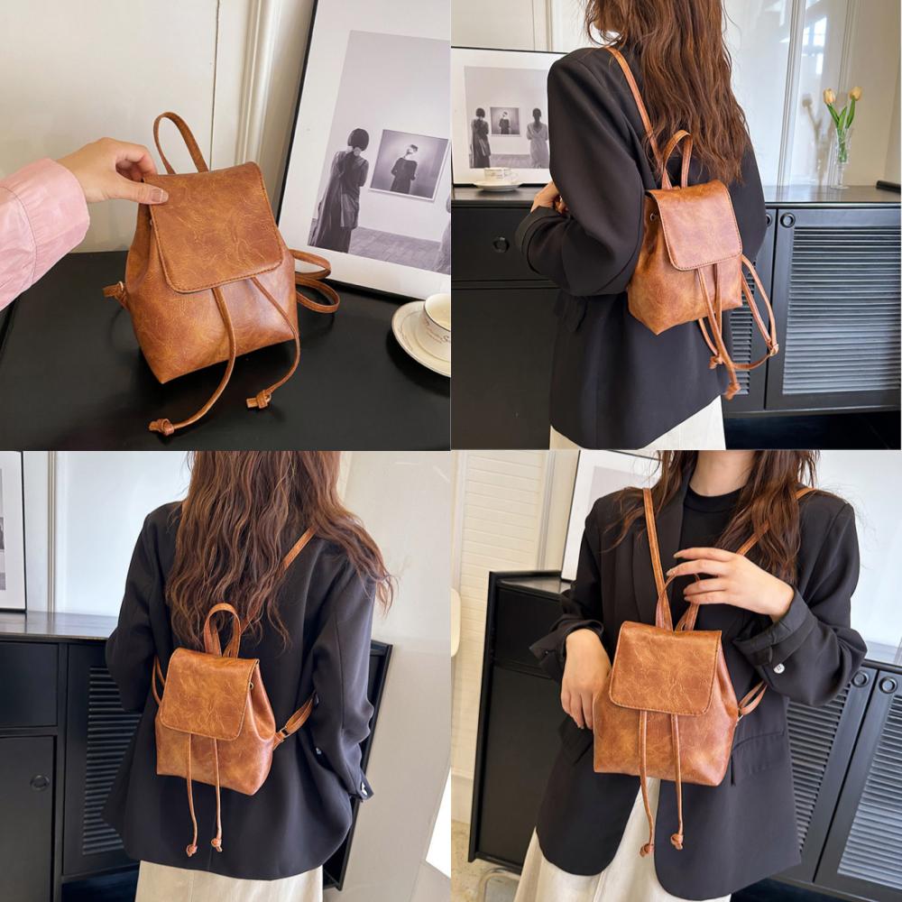 Kone Women's Mini Vintage Backpack Choose Minimum 2 Out of 3 Colors