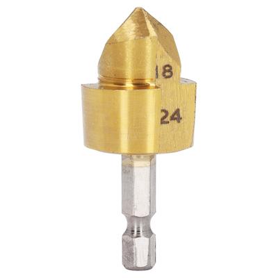 14 Zoll Sechskantschaft Senkbohrer HSS 18 bis 24 mm Schnittdurchmesser 90 Grad Bohrer für Loch