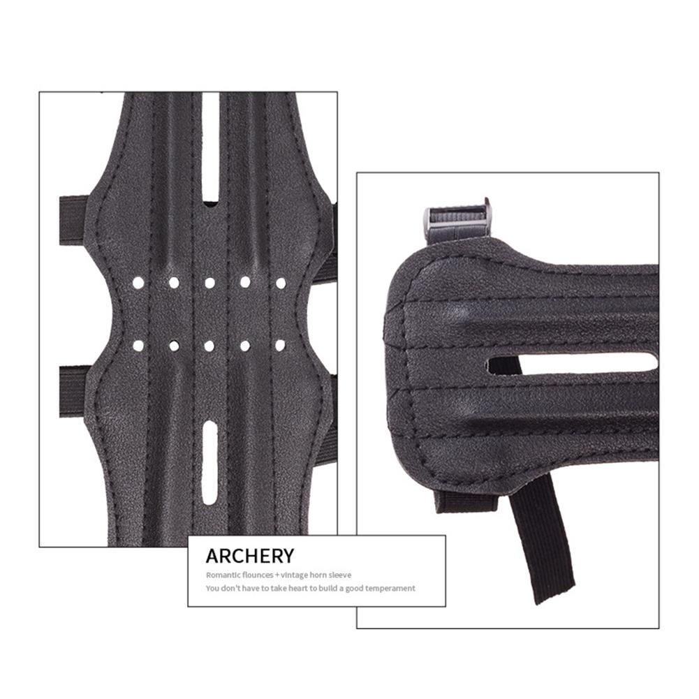 Long Leather Guard Bow And Arrow Equipment-Archery Supplies