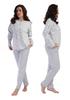 Women's Cotton Pajama Set with Long Pants and Long Sleeve 2XL Vienetta