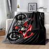 3D Guzzi Motorcycle Logo Printed Blankets Fashion Warm Blanket Soft And Comfortable Blanket Home Travel Blanket Birthday Gift