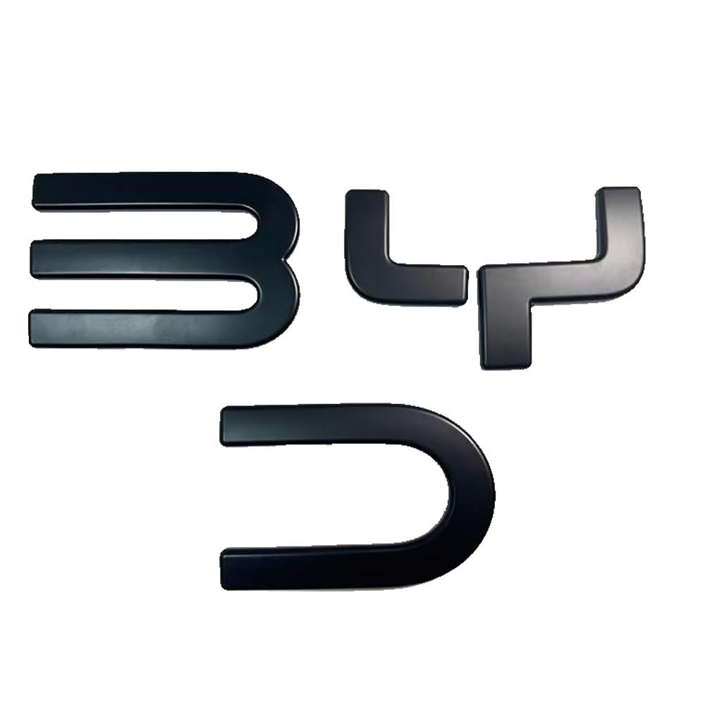 Autocolant Litere Emblema Față Logo Negru Pentru BYD Shark 6 Autocolant Decorativ Autocolant 3D Acoperire Accesorii Unelte