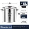 Commercial 304 Stainless Steel Multi-Purpose Pot with Lid
