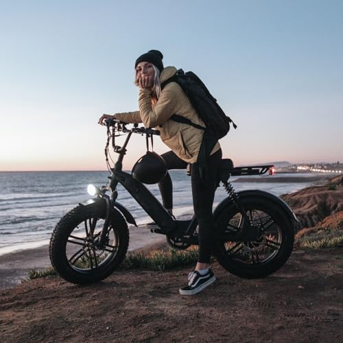 FengCan 20x3.0 Tire, 20x3.0 76-406 Tire and Tube, 32mm Schrader Valve, for 20-inch Fat Bikes and Mountain Bikes, 3.0-inch Section Width (BQ020)