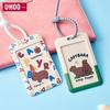 Capybara Card Holder Lanyard for Student Commute & Subway Access