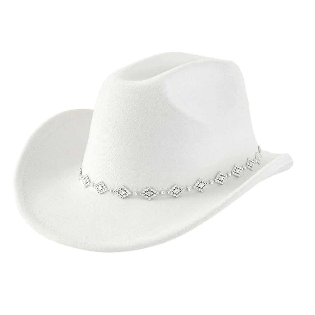 Unisex Western Denims Hat Wide Border Hat Polyester Outdoor Fashion Hat Fashion Accessory for Men and Women