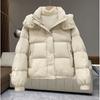 Padded Jacket Women's Large Size Hooded New Year Padded Jacket Women's Short Down Padded Jacket Winter Small Jacket All-match