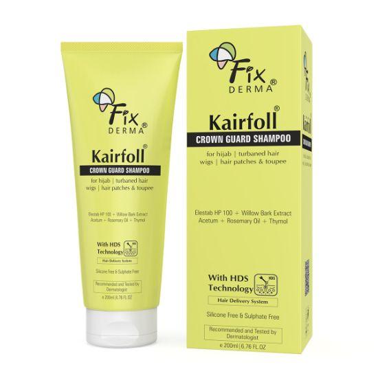 FIXDERMA Kairfoll Шампунь с маслом розмарина для роста волос | Накладки для волос и парики | Шампунь для женщин и мужчин | Шампунь без сульфатов и парабенов - 15 мл