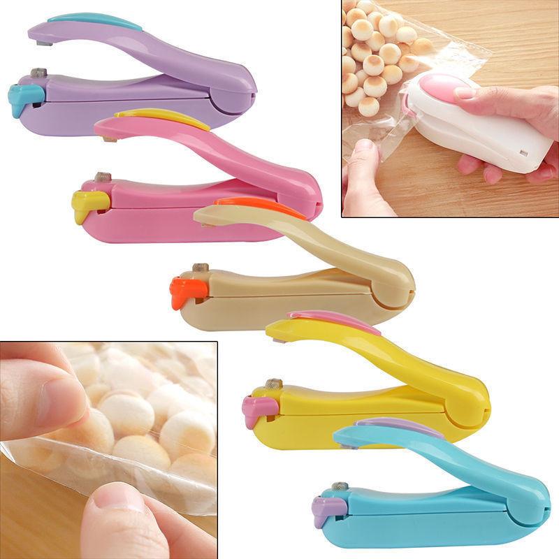 Portable Mini Bag Sealer Food Plastic Sealing Machine Home Small Hand Pressure Heat Sealer