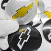 56mm 60mm 65mm Auto Radnaben-Aufkleber Radkappen-Aufkleber Emblem Für Chevrolet Cruze Malibu Colorado Suburban Equinox EPICA CAPTIVA