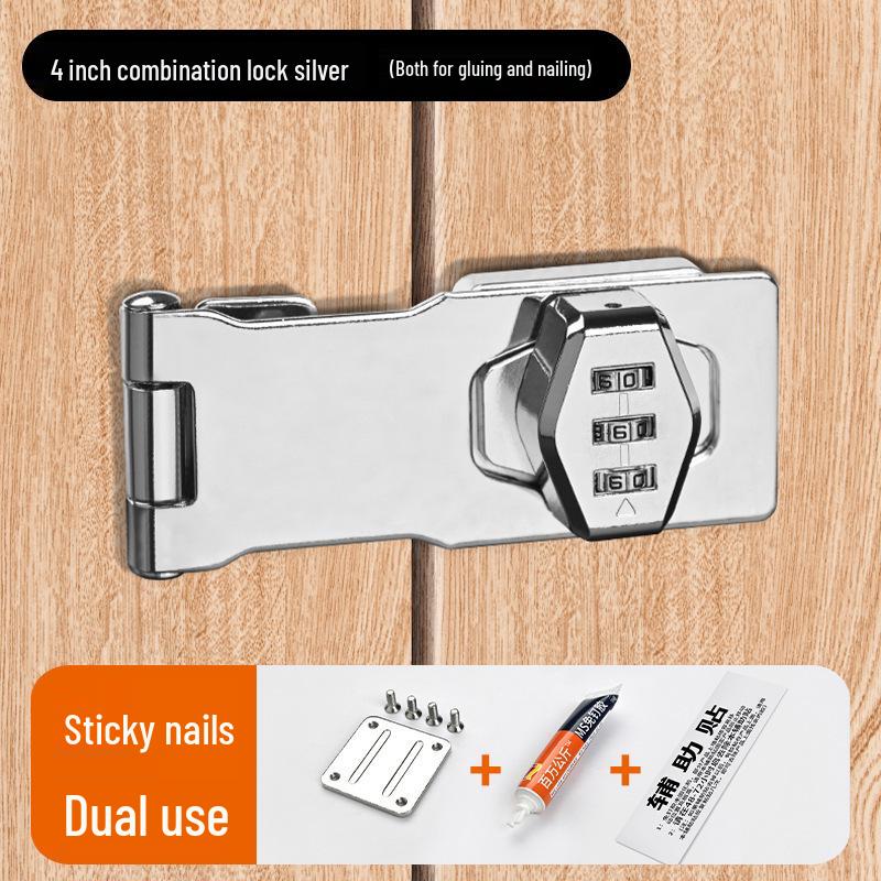 Digital No-Drill Anti-Theft Password Lock for Cabinets and Wardrobes