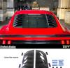 Rear Window Louvers Sunshade for 2015-2023 Ford Mustang