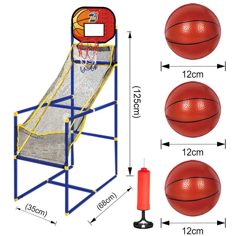 Portable Detachable Basketball Hoop for Kids - Indoor & Outdoor Sports Toy