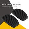 1 Pair of Auto Brake Clutch Pedal Rubber Pad for Fiat Doblo Albea Punto Palio Fiorino 7568442