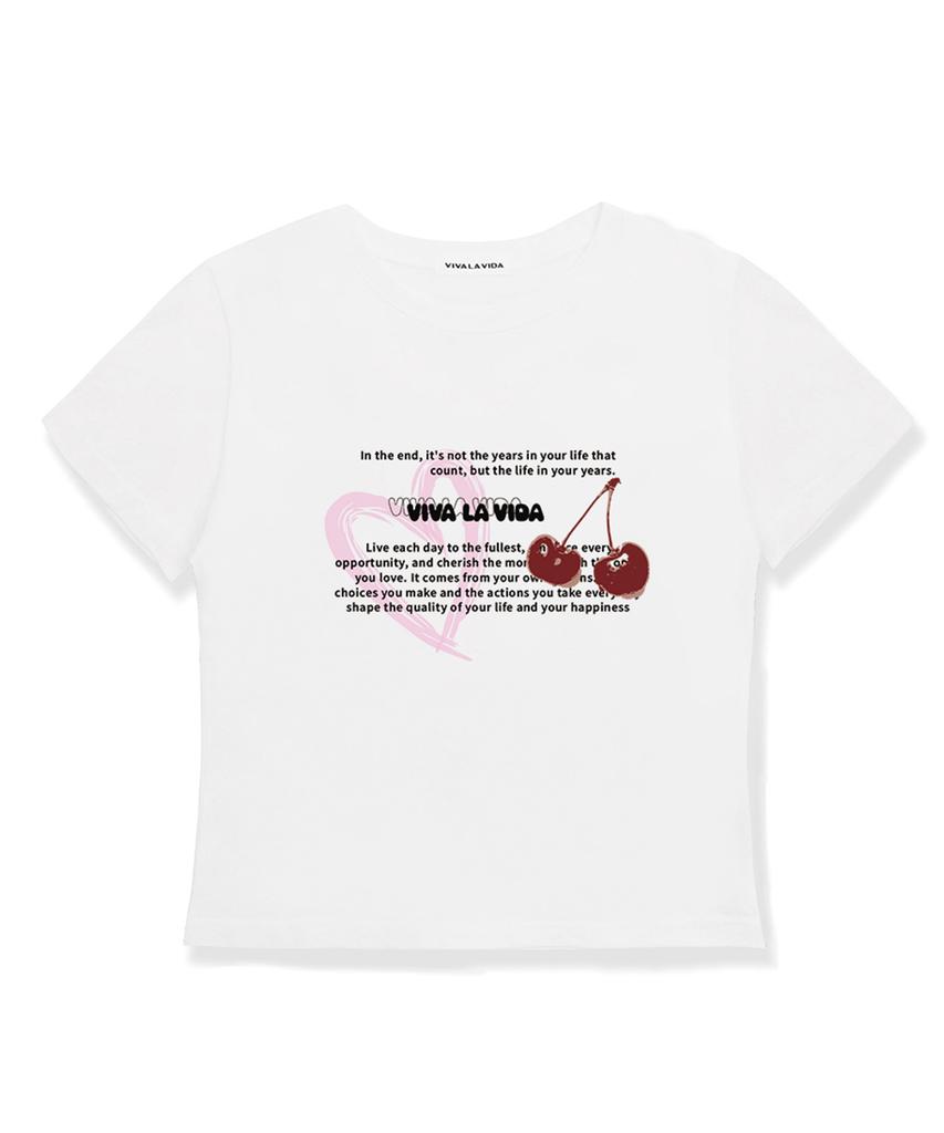 Bibalabida Merry Crop Short Sleeve T-Shirt