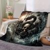 1pc Dragon's Serpent Blanket  Soft Warms, Living Room, Travel, Camping, Car Blankets