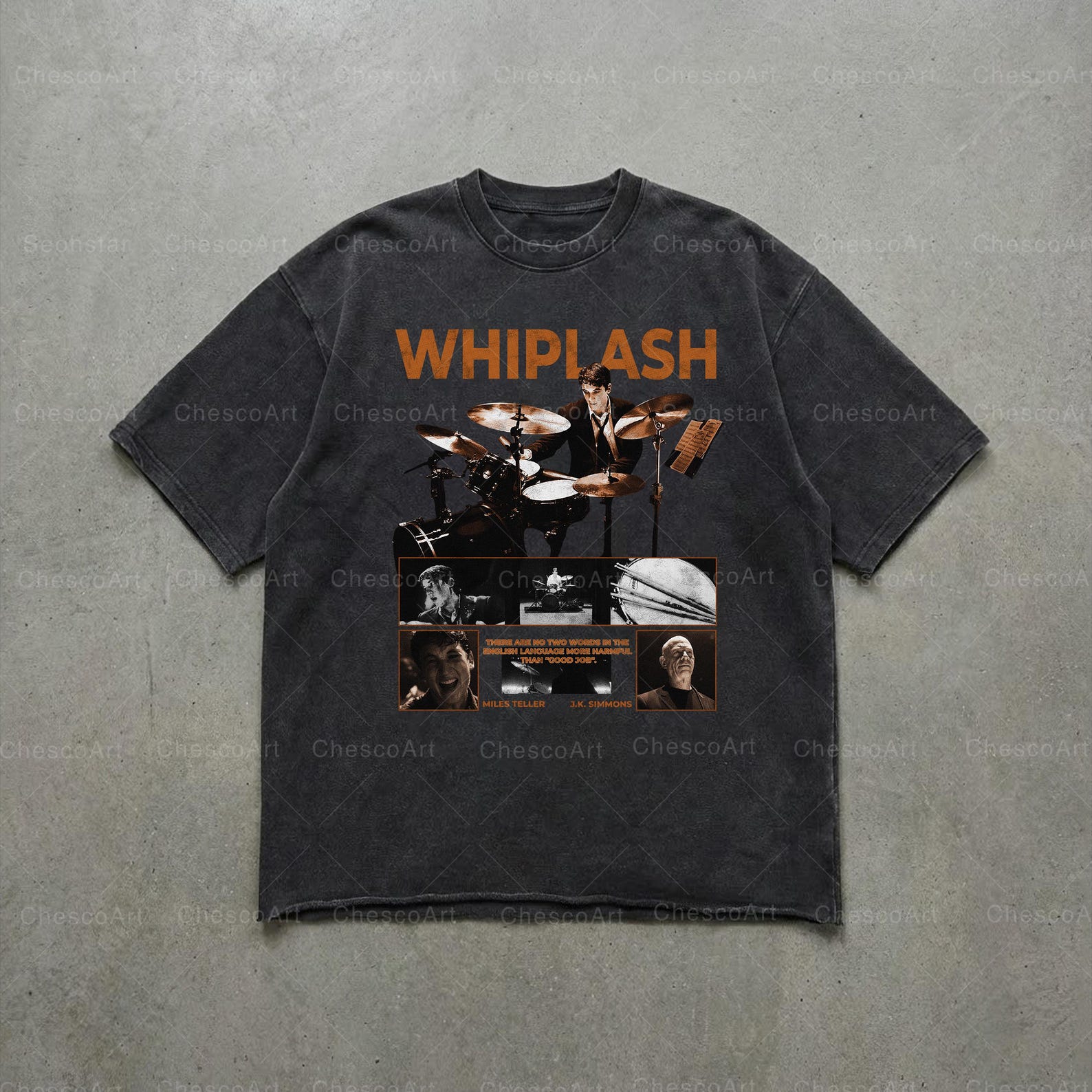 Vintage 90s Whiplash Movie Shirt, Whiplash T-shirt, Retro Graphic Tee, Pop Culture Gift L