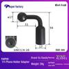 Aluminum Alloy Bent Ball Head Phone Holder for Motorcycle Rearview Mirror