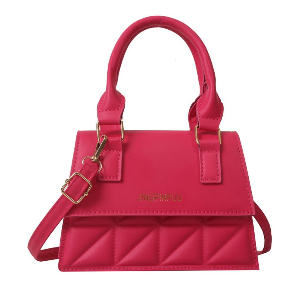 

Корейский стиль клетчатые кожаные квадратные сумки универсальные водонепроницаемые сумки на одно плечо однотонные темпераментные сумки через плечо дорожные сумки