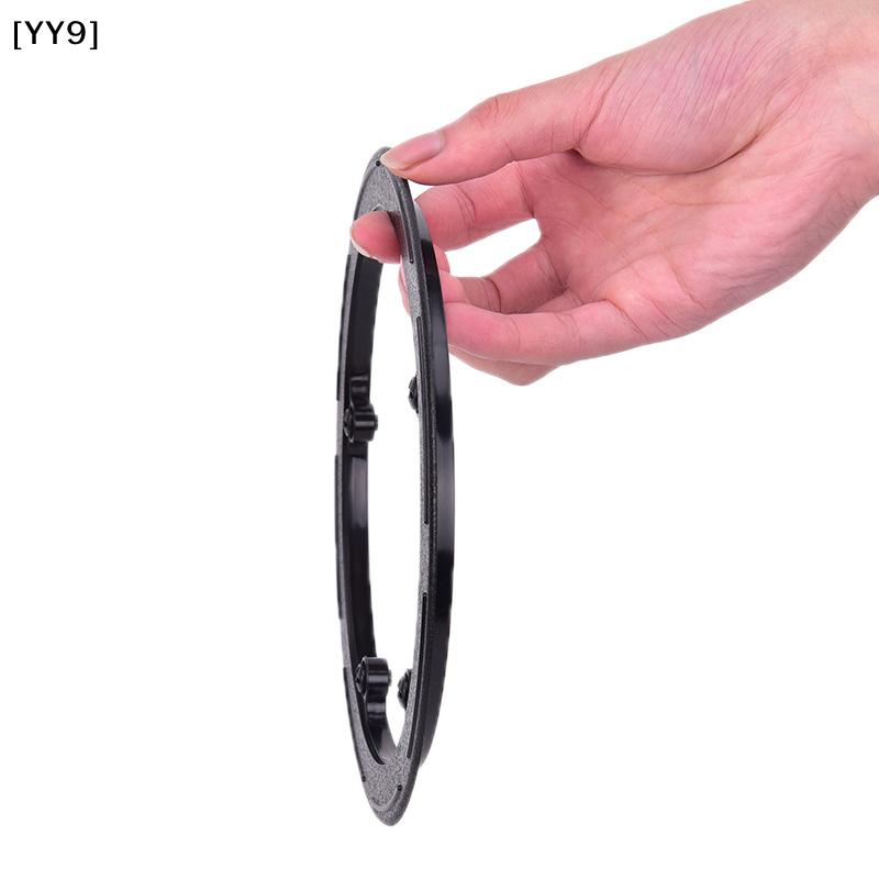 Protezione in Plastica Nera per Corona di Bicicletta da 8,5 cm, Leggero Protezione Pignone Bici Copricrank per Bici da Strada[YY9]