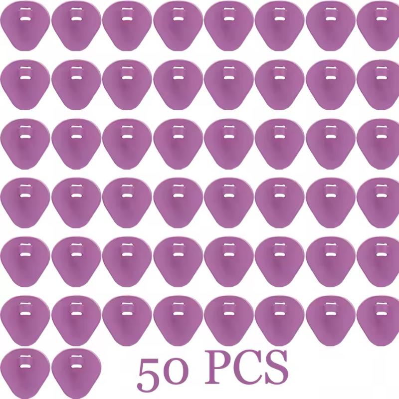 50 Pcs Autoclavable Dental Suction Tube Holder Safe Saliva Outlet Tool for Daily Oral Care & Clinic