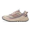 AT957 Lightweight Non-Slip Casual Retro Fashion Fabric Synthetic Leather Low-Top Running Shoes Women Sneakers Khaki Magic-Carpet-Gray 922535596-2