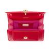 BVLGARI Serpenti Forever Series Soft Lambskin Crossbody Bag, Shoulder Bag Women's Pomegranate Red 290763