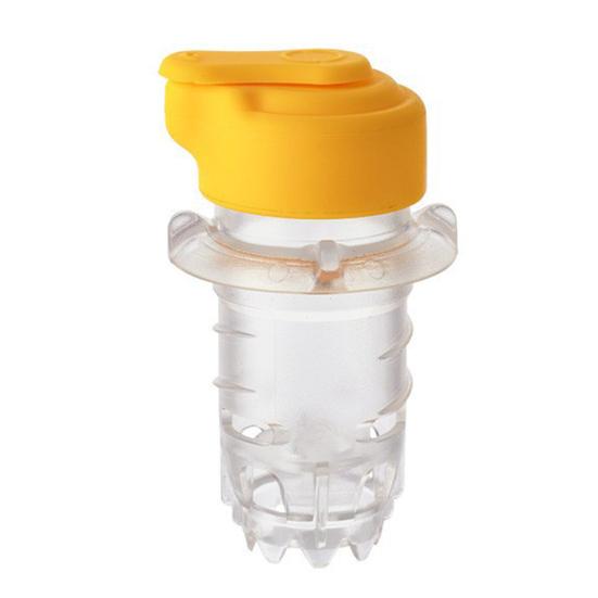 

1/2Pcs Lemon Squeezer Screw with Built-in Filter Top Lid Multi-functional Hand Held B
