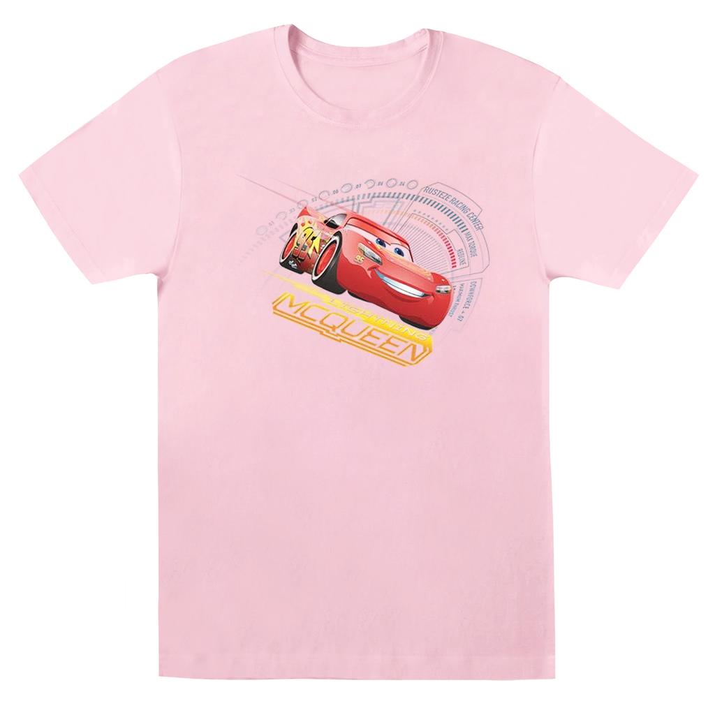 Disney Womens/Ladies Cars Lightning McQueen Cotton Boyfriend T-Shirt