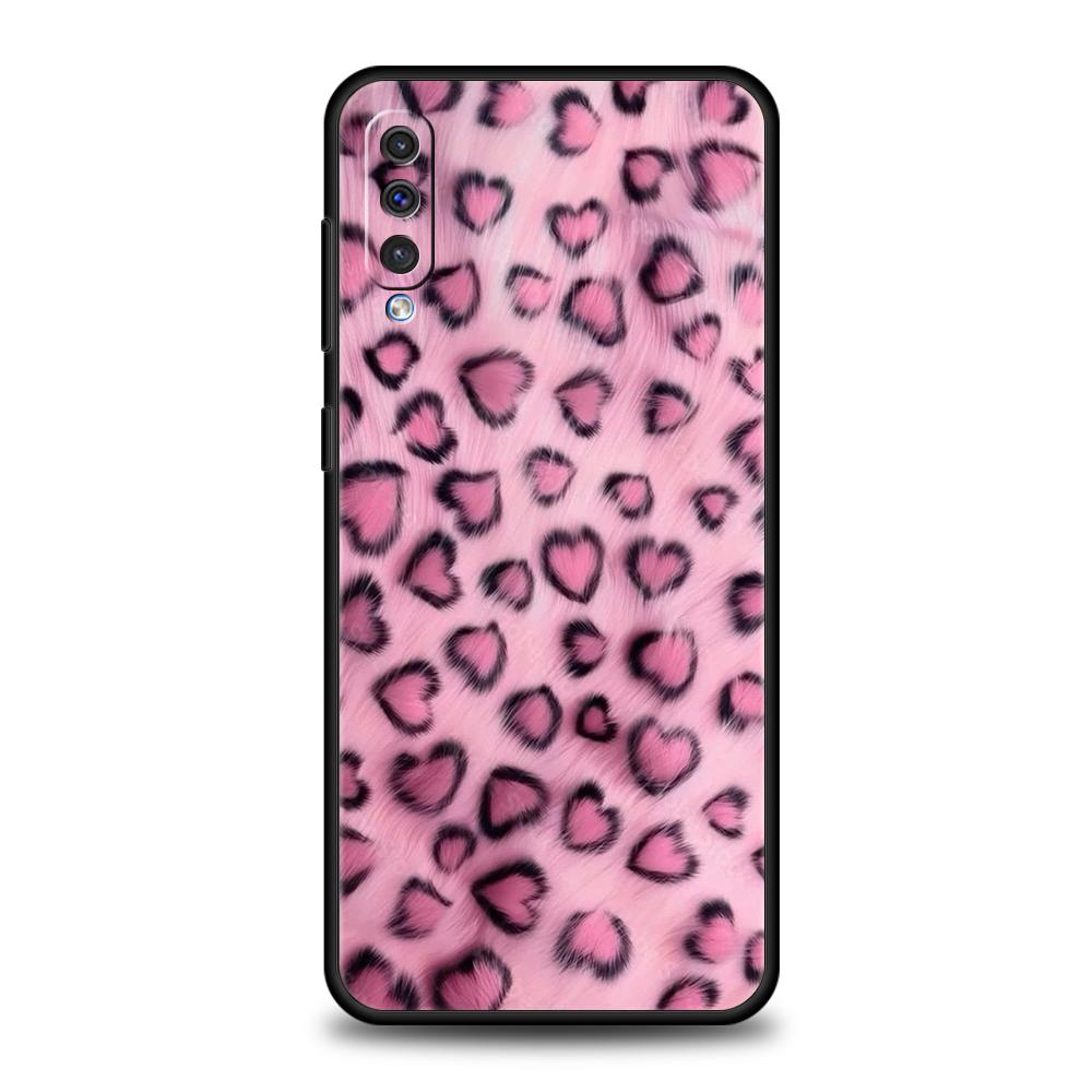 Fashion Tiger Leopard Print Case For Samsung A56 A36 A26 A24 A16 A14 A12 A32 A50 A70 A22 A40 A34 A54 A42 A52 A04s A06 5G Cover Samsung A04S