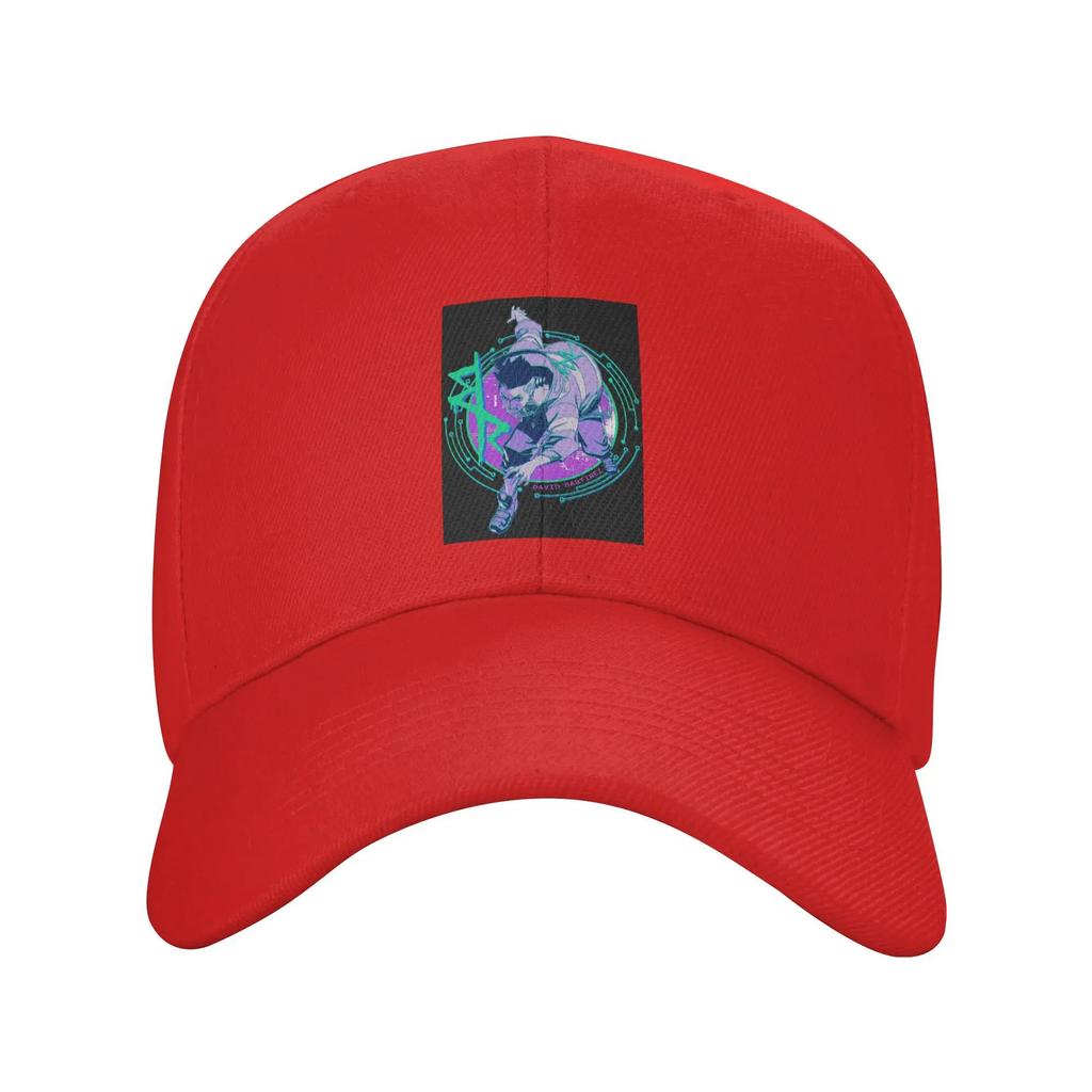 Unisex Baseball Hats David Cyberpunk Edgerunners C Outdoor Streetwear Summer Sports Baseball Caps Hip Hop Cap Casquette Hats