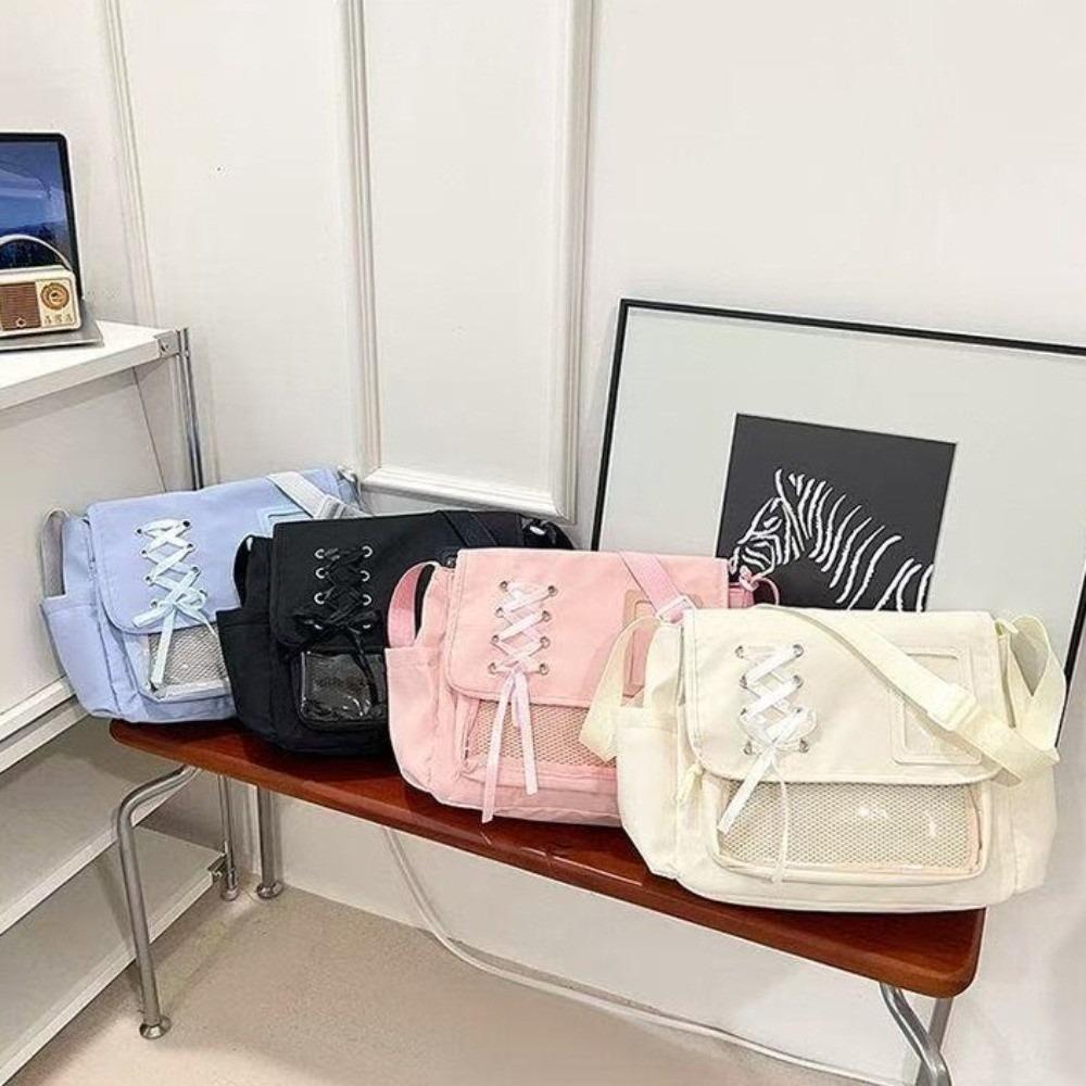 Lightweight Y2K Ulzzang Ita Bag Large Capacity Messenger Handbag JK Uniform