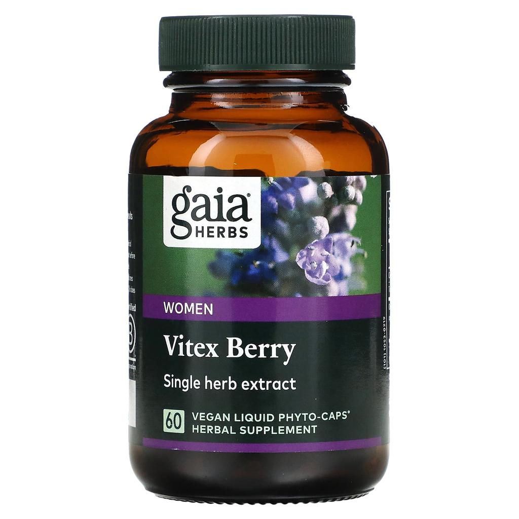 Vitex Berry For Women, Liquid Phyto-Caps Veggie Caps 60 Tablets