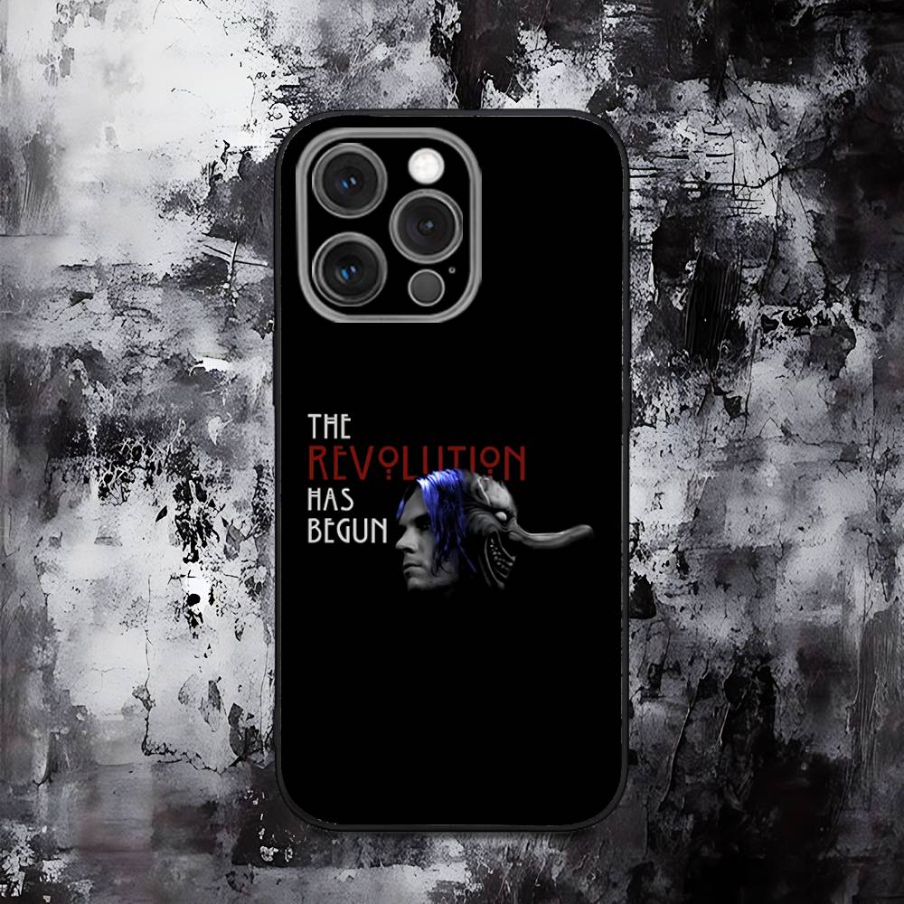 AHS American Horror Story Phone Case For iPhone 16,15,14,13,12,11,Pro,Max,Plus,X,XS,SE,E,Mini,Soft Silicone Black Case
