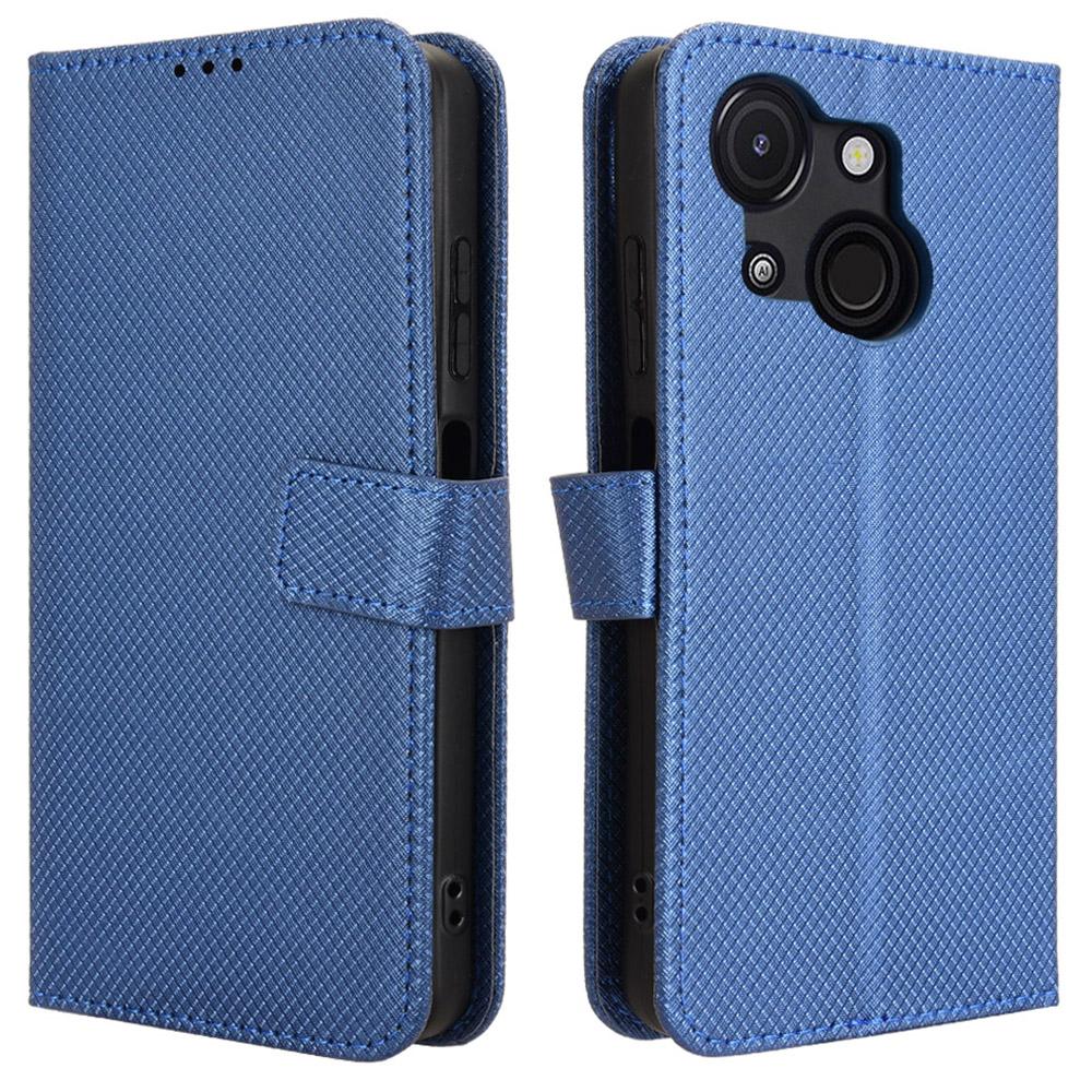 For Itel A50C A669L Case PU Leather Diamond Texture Wallet Phone Cover