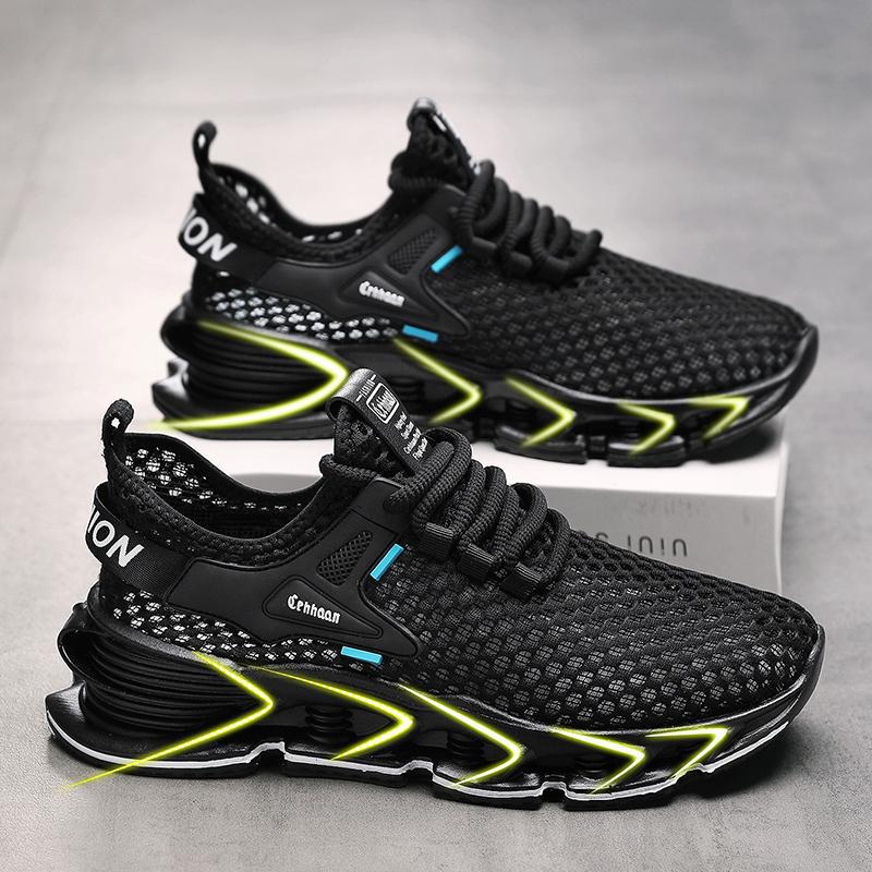 New men's shoes mesh comfortable trend sports shoes men's youth fashion leisure travel student casual shoes