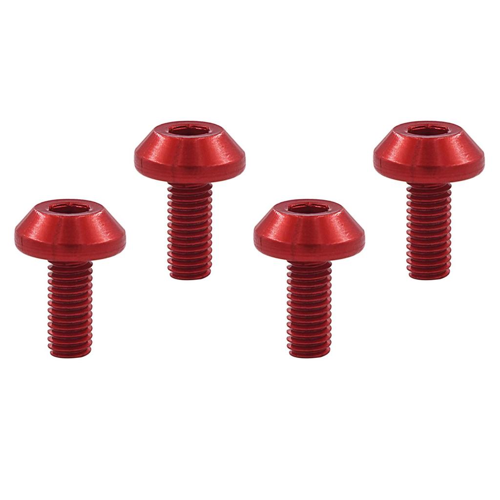 Set of 4 Bike Water Bottle Holder Screws for Bicycle Mounting
