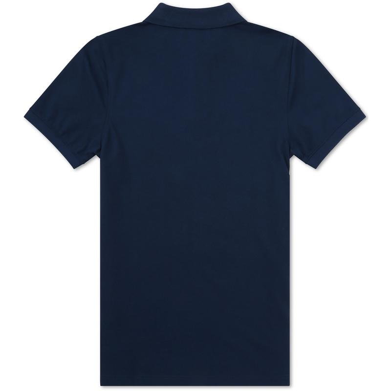 Tommy Hilfiger Solid Color Pique Cotton Breathable Embroidered Short Sleeve Polo Shirt Men Polo Shirts Navy-Blue DM0DM04266002