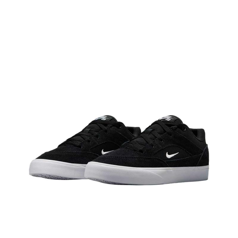 Nike SB MALOR Low top Kids' Skateboarding Shoes Black Sneakers HF1205-001