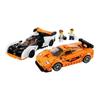 LEGO 245pcs 76919 McLaren Solus GT & McLaren F1 LM Building Blocks 76918