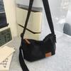 Niche High-End Men'S And Women'S Universal Bags, Fashion Literary Style Nylon Shoulder Messenger Bag