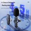 Lapel Wireless Microphone & Receiver: Clip-On for Mobile Video, Live Streaming, Voiceover Recording