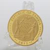 Zambia, Africa, Diamond encrusted Lion Gold Plated Commemorative Coin, Wildlife, African Lion Commemorative Coin, Coin