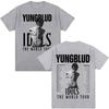 Yungblud IDOLS The World Tour 2026 Maglietta Uomo Donna Hip Hop Manica Corta Magliette Casual Cotone Oversize Maglietta Streetwear