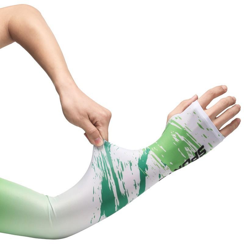 

Summer ice sleeves men s and women s sunscreen thin anti-ultraviolet ice silk sleeves breathable outdoor riding driving basketball protection XXL