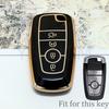 3 4 5 Button Car Key Cover For Ford Fusion Mondeo Mustang Explorer Edge Ecosport For Lincoln Mondeo Mkc Mkz Mkx Key Case For Car