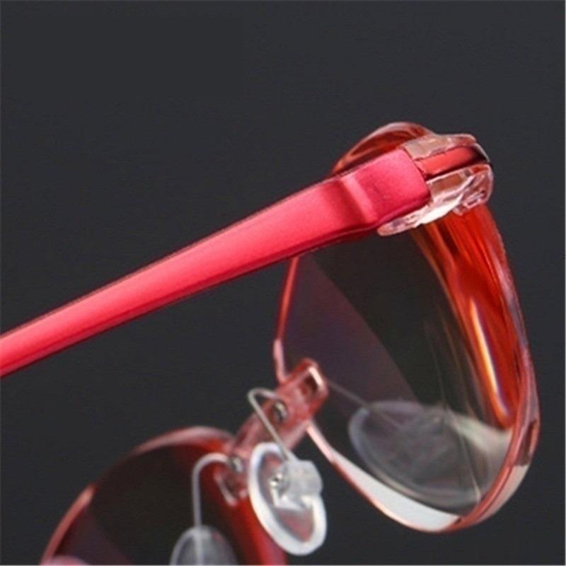10 Pcs New Classic Frameless Reading Glasses Frameless Fashion Reading Glasses Anti-Blu-ray Reading Glasses HD Enhanced Coating