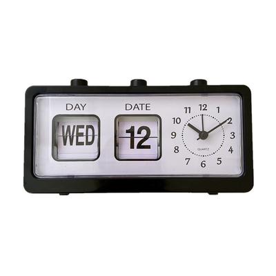 ChuHan Flip Clock Retro Digital Auto Flip Tischuhr für Zuhause Schreibtischdekoration Elektronische Desktop-Uhr