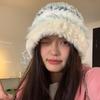 Autumn And Winter Plush Thick Cold-Proof Wool Hat Warm Ear Protection Knitted Hat For Women